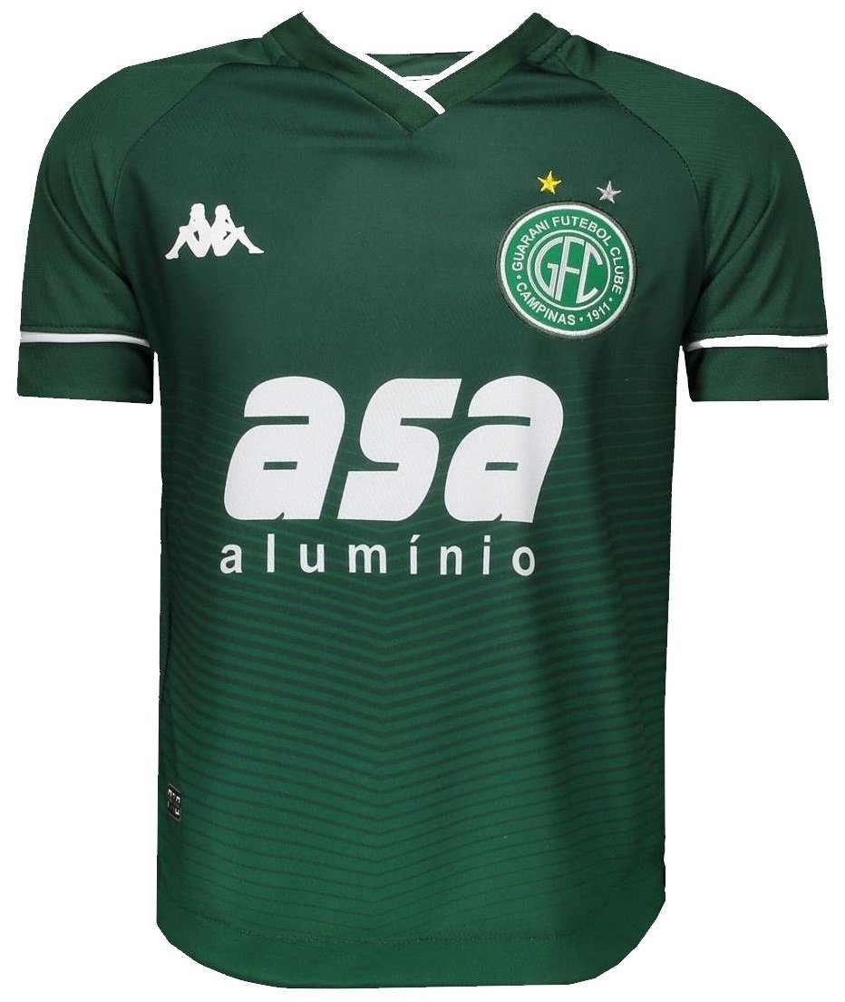 Camisa I Guarani de Campinas 2021 2022 Kappa oficial